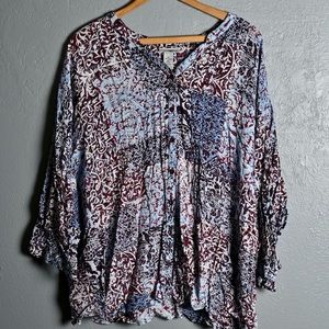 Catherines women’s size 3x blouse